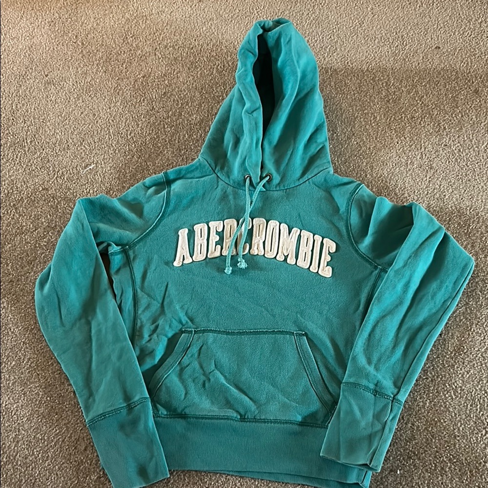 Abercrombie & Fitch Teal Hoodie